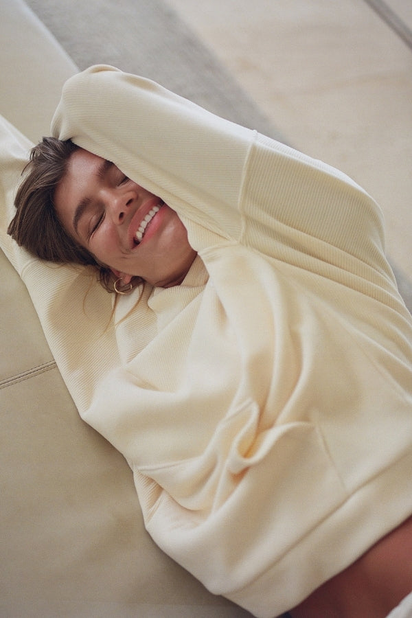 Cordu-Fleece Oversized Hoodie