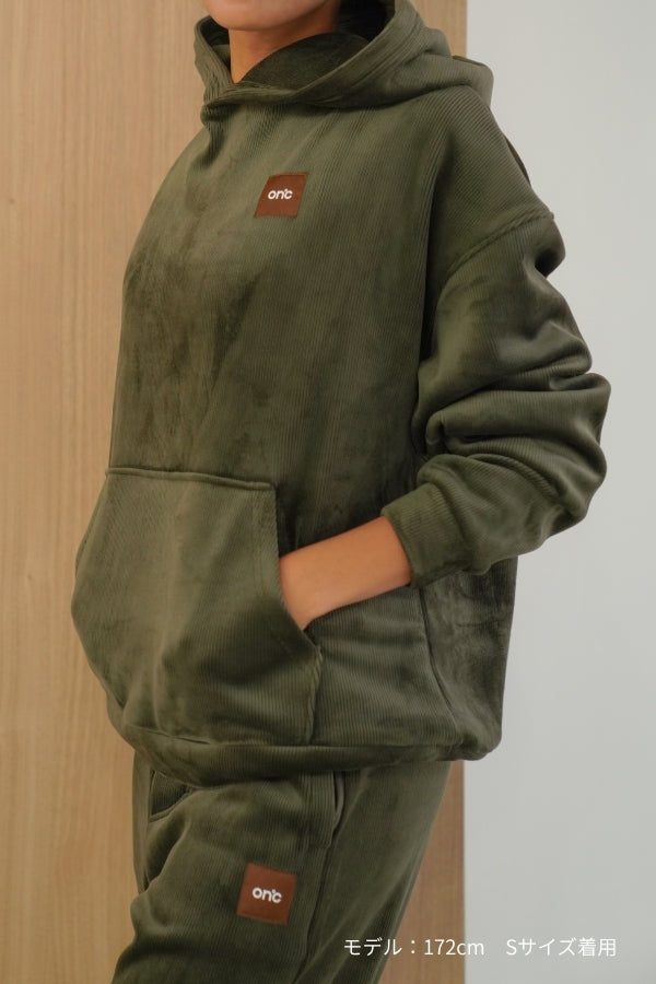 Cordu-Fleece Oversized Hoodie