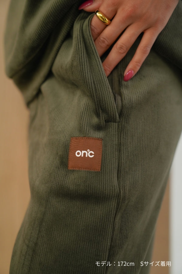 Cordu-Fleece Wide  Pants