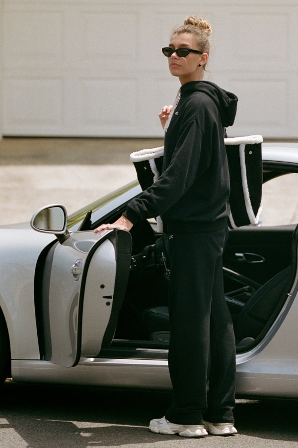 Cotton -Fleect High-End Lounge Wide Sweatpants | UNISEX