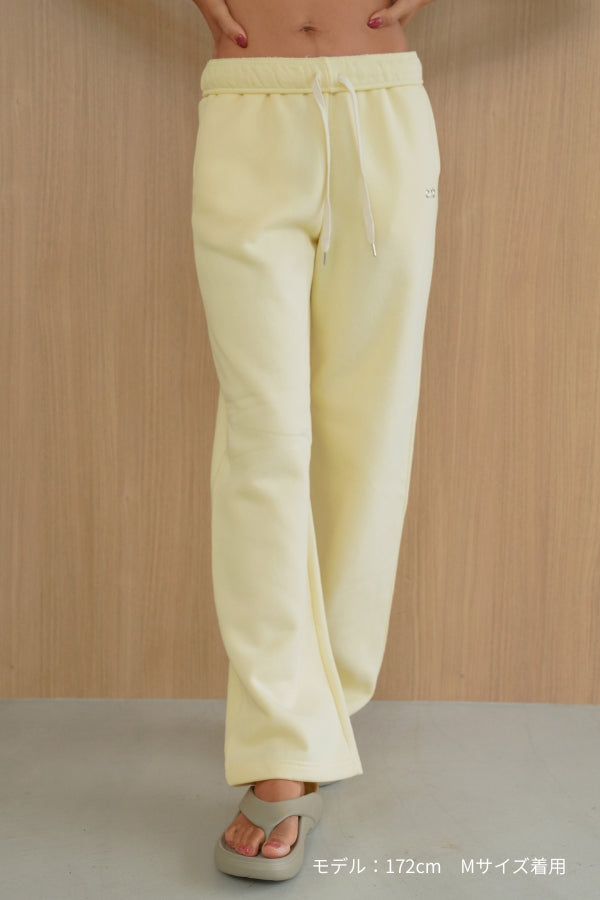Cotton -Fleect High-End Lounge Wide Sweatpants | UNISEX