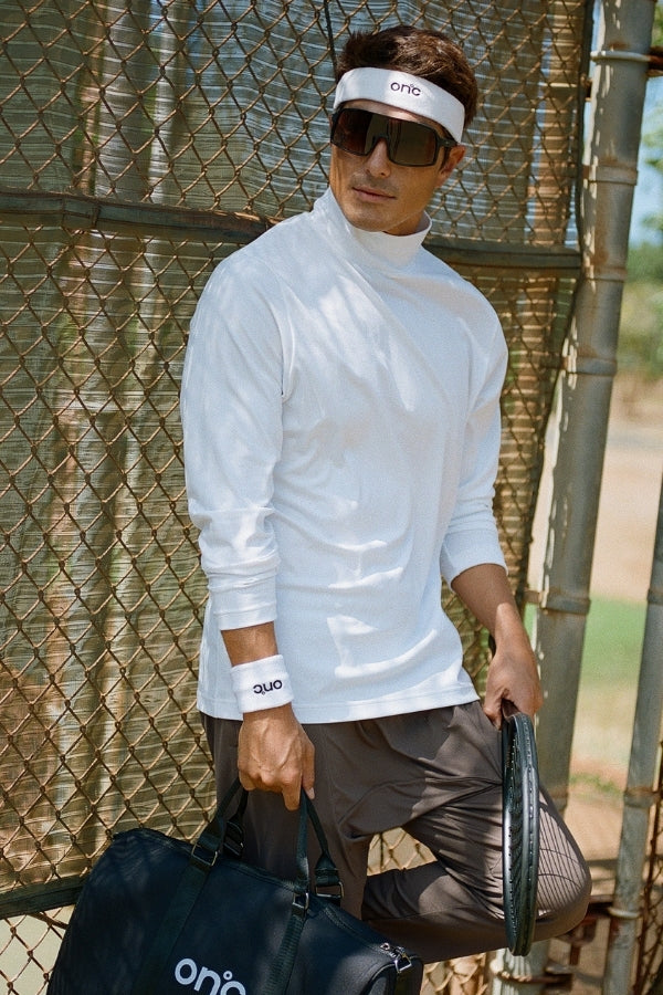 Bulky Moist Mock Neck Shirts | MEN