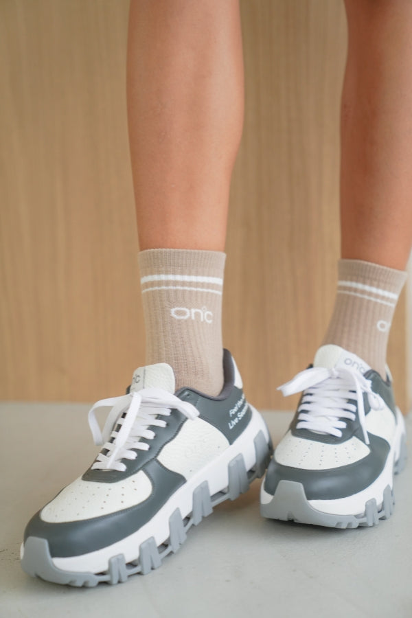 Soft Arch Line Crew Socks(Woman)